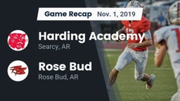 Recap: Harding Academy  vs. Rose Bud  2019