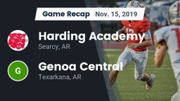 Recap: Harding Academy  vs. Genoa Central  2019