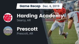 Recap: Harding Academy  vs. Prescott  2019