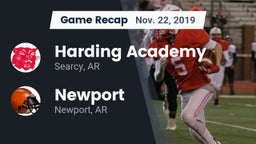 Recap: Harding Academy  vs. Newport  2019