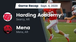 Recap: Harding Academy  vs. Mena  2020