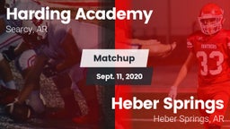 Matchup: Harding Academy vs. Heber Springs  2020
