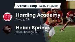 Recap: Harding Academy  vs. Heber Springs  2020
