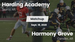 Matchup: Harding Academy vs. Harmony Grove  2020