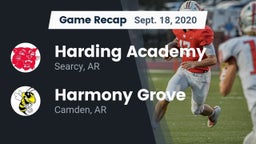 Recap: Harding Academy  vs. Harmony Grove  2020