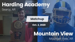 Matchup: Harding Academy vs. Mountain View  2020