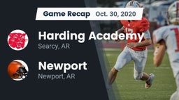 Recap: Harding Academy  vs. Newport  2020