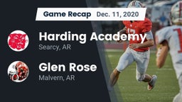 Recap: Harding Academy  vs. Glen Rose  2020
