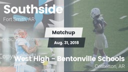 Matchup: Southside High vs. West High - Bentonville Schools 2018