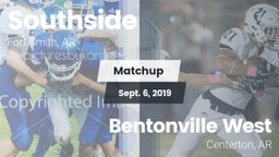 Matchup: Southside High vs. Bentonville West  2019
