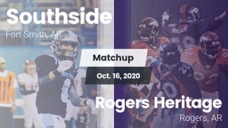 Matchup: Southside High vs. Rogers Heritage  2020