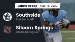 Recap: Southside  vs. Siloam Springs  2022