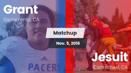 Matchup: Grant  vs. Jesuit  2016