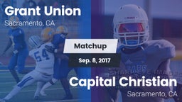 Matchup: Grant Union High vs. Capital Christian  2017