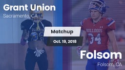 Matchup: Grant Union High vs. Folsom  2018