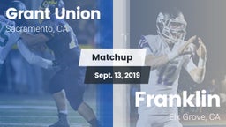Matchup: Grant Union High vs. Franklin  2019
