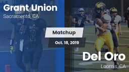 Matchup: Grant Union High vs. Del Oro  2019
