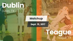 Matchup: Dublin  vs. Teague  2017