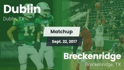 Matchup: Dublin  vs. Breckenridge  2017