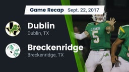 Recap: Dublin  vs. Breckenridge  2017
