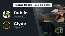 Recap: Dublin  vs. Clyde  2018