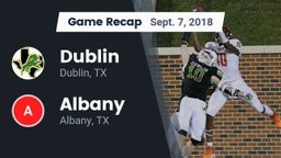 Recap: Dublin  vs. Albany  2018