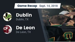 Recap: Dublin  vs. De Leon  2018