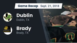 Recap: Dublin  vs. Brady  2018