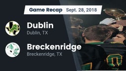 Recap: Dublin  vs. Breckenridge  2018