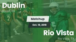 Matchup: Dublin  vs. Rio Vista  2018