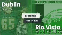 Matchup: Dublin  vs. Rio Vista  2019