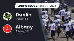 Recap: Dublin  vs. Albany  2020