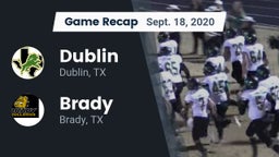 Recap: Dublin  vs. Brady  2020