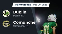 Recap: Dublin  vs. Comanche  2023