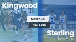 Matchup: Kingwood High vs. Sterling  2017