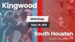 Matchup: Kingwood High vs. South Houston  2018