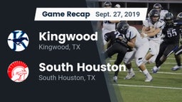 Recap: Kingwood  vs. South Houston  2019
