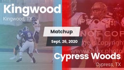 Matchup: Kingwood High vs. Cypress Woods  2020