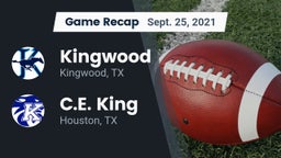 Recap: Kingwood  vs. C.E. King  2021