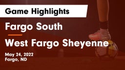 Fargo South  vs West Fargo Sheyenne  Game Highlights - May 24, 2022