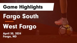 Fargo South  vs West Fargo  Game Highlights - April 30, 2024
