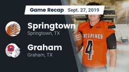 Recap: Springtown  vs. Graham  2019