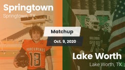 Matchup: Springtown High vs. Lake Worth  2020
