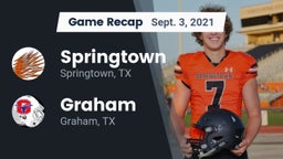 Recap: Springtown  vs. Graham  2021