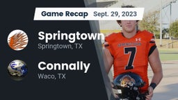 Recap: Springtown  vs. Connally  2023