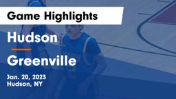 Hudson  vs Greenville  Game Highlights - Jan. 20, 2023