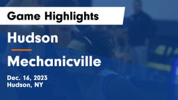 Hudson  vs Mechanicville  Game Highlights - Dec. 16, 2023