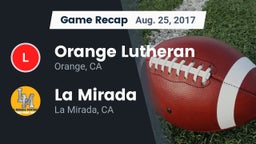 Recap: Orange Lutheran  vs. La Mirada  2017