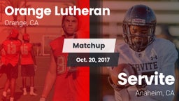 Matchup: Lutheran  vs. Servite 2017