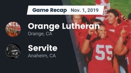 Recap: Orange Lutheran  vs. Servite 2019